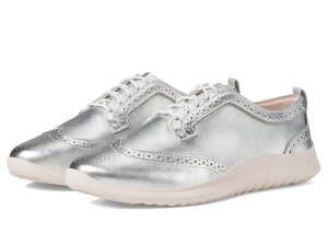 �R�[���n�[�� ���f�B�[�X �V���[�Y �T���_�� �I�b�N�X�t�H�[�h Cole Haan Zerogrand Meritt Wing Tip Oxford Silver Talca/Pr �V���o�[