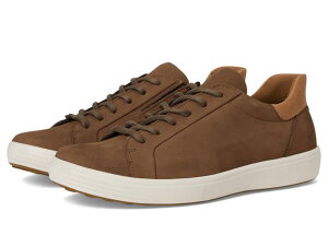 �G�R�[ �����Y �V���[�Y �X�j�[�J�[ ECCO Soft 7 Easy Slip Sneaker Cocoa Brown/Cas �u���E��