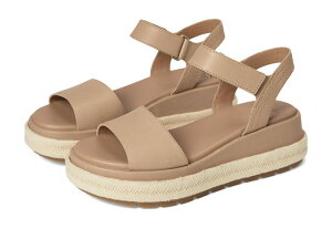 �\���� ���f�B�[�X �V���[�Y �T���_�� �v���b�g�t�H�[�� SOREL Sunpeak Platform Sandals Honest Beige/Ch �x�[�W��