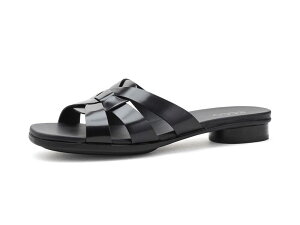 �G�R�[ ���f�B�[�X �V���[�Y �q�[�� ECCO Sculpted Alba 25 Woven Black Patent �u���b�N