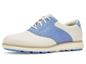 �R�[���n�[�� ���f�B�[�X �V���[�Y �X�j�[�J�[ Cole Haan OriginalGrand Saddle Golf Ivory/Hydrangne �A�C�{���[