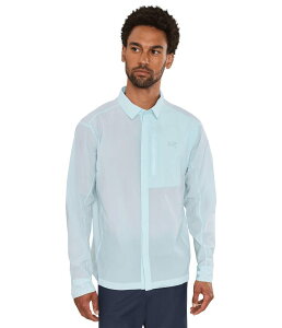 �A�[�N�e���N�X �����Y �g�b�v�X �V���c Arc'teryx Ossa Overshirt Alpine Blue �u���[