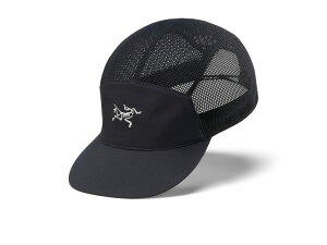 �A�[�N�e���N�X �����Y �A�N�Z�T���[ �X�q ���b�V�� �L���b�v Arc'teryx Norvan Mesh 5 Panel Cap Black/Arctic Si �u���b�N