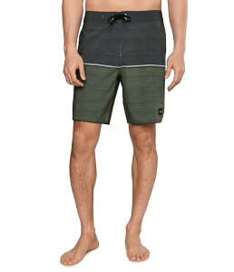 �I�j�[�� �����Y ���� �n�[�t�p���c�E�V���[�c �V���[�g�p���c O'Neill Hyperfreak Mysto Block Scallop 19'' Boardshorts Dark Olive �I���[�u