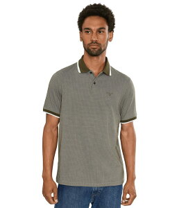 �o�u�A�[ �����Y �g�b�v�X �V���c Barbour Weston Textured Polo Shirt Mid Olive �I���[�u