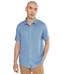 �W�����X�g���A���h�}�[�t�B�[ �����Y �g�b�v�X �V���c Johnston & Murphy Xc4 Performance Shirt Blue �u���[