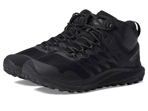 ������ �����Y �V���[�Y �u�[�c�E���C���u�[�c Merrell Work Nova 3 Mid Wp Black/Charcoal �u���b�N