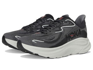 �z�J�I�l�I�l �����Y �V���[�Y �X�j�[�J�[ Hoka Clifton 10 Carbon Black/Sa �u���b�N