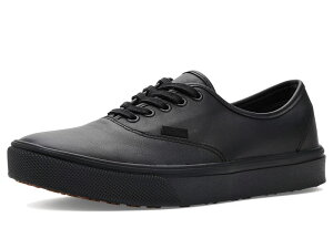 �o���Y �����Y �V���[�Y �X�j�[�J�[ Vans Authentic Made For The Makerslip Resistant Shoe - Series III Leather Black/B �u���b�N