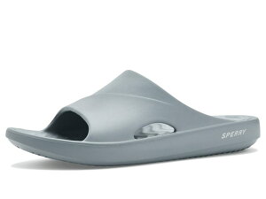 �X�y���[ �����Y �V���[�Y �T���_�� Sperry Flow Slides Grey �O���[