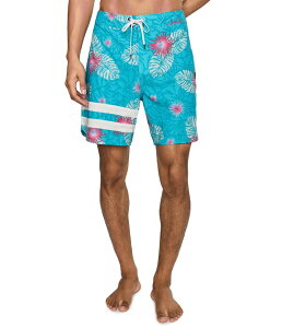 �n�[���[ �����Y ���� �n�[�t�p���c�E�V���[�c �V���[�g�p���c Hurley Oaxaca Volley Swim Shorts Bright Blue �u���[