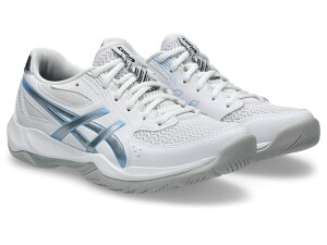�A�V�b�N�X ���f�B�[�X �V���[�Y �X�j�[�J�[ ASICS Gel-Rocket 12 White/Cloud Gre �z���C�g
