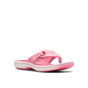 �N���[�N�X ���f�B�[�X �V���[�Y �T���_�� Clarks Breeze Reyna Pink Ombre Synt �s���N
