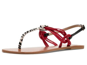 �~�A ���f�B�[�X �V���[�Y �T���_�� MIA MLE-Tazara Zebra/Red/Black �u���b�N