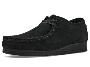�N���[�N�X �����Y �V���[�Y �u�[�c�E���C���u�[�c Clarks Wallaston Low Black Suede �u���b�N