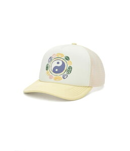 �X�s���`���A���M�����O�X�^ ���f�B�[�X �A�N�Z�T���[ �X�q Spiritual Gangster Earth Energy Trucker Hat White �z���C�g