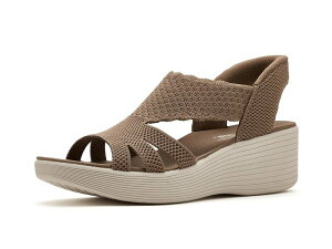 �X�P�b�`���[�Y ���f�B�[�X �V���[�Y �q�[�� SKECHERS Parallelite - Summer Invite Hands Free Slip-ins Mocha ���J