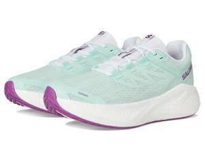 �T������ ���f�B�[�X �V���[�Y �X�j�[�J�[ Salomon Aero Glide 3 Bay/White/Willo �z���C�g