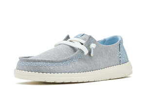 �w�C�f���[�h ���f�B�[�X �V���[�Y �X�j�[�J�[ �W���[�W�[ Hey Dude Wendy Break Surf Jersey Heather Grey/Mu �O���[