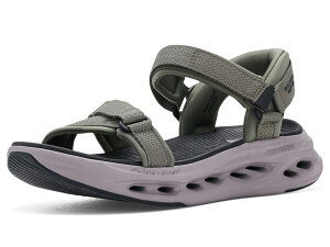 �X�P�b�`���[�Y ���f�B�[�X �V���[�Y �T���_�� SKECHERS On-The-Go Max Cushioninglide-Step Sandals Olive/Multi �I���[�u