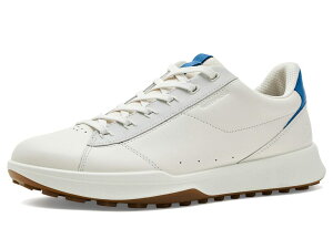 �G�R�[ �����Y �V���[�Y �X�j�[�J�[ ���[�X ECCO Golf Street Vibe Lace Waterproof White/Federal B �z���C�g