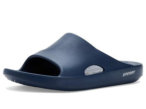 �X�y���[ �����Y �V���[�Y �T���_�� Sperry Flow Slides Navy �l�C�r�[