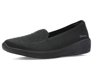 �X�P�b�`���[�Y ���f�B�[�X �V���[�Y �X���b�|���E���[�t�@�[ SKECHERS Arya - Moonlit Ray Black �u���b�N