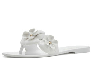 �W���b�N���W���[�X ���f�B�[�X �V���[�Y �T���_�� Jack Rogers Amelia Flower Jelly White �z���C�g