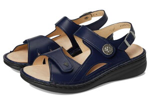 �t�B���R���t�H�[�g ���f�B�[�X �V���[�Y �T���_�� Finn Comfort Barbuda Wine Nomad Blue Yuka �u���[