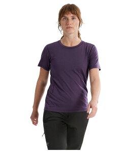 �A�[�N�e���N�X ���f�B�[�X �g�b�v�X �V���c �E�[�� Arc'teryx Lana Merino Wool Crew Short Sleeve Moondrop