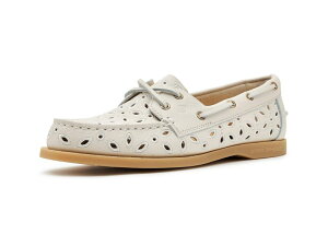 �X�y���[ ���f�B�[�X �V���[�Y Sperry A/O Embossed Perf Cream �N���[��