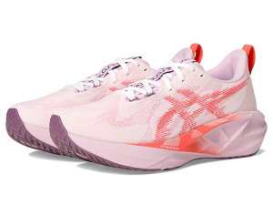 �A�V�b�N�X ���f�B�[�X �V���[�Y �X�j�[�J�[ ASICS Novablast 5 White/Coral Ree �z���C�g
