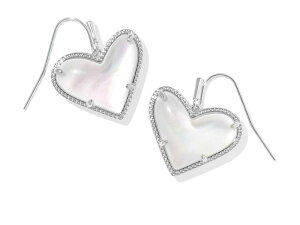 �P���h���X�R�b�g ���f�B�[�X �A�N�Z�T���[ �s�A�X�E�C�������O Kendra Scott Ari Heart Statement Drop Earringsilver Ivory Mo �A�C�{���[