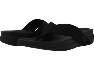 �t�B�b�g�t���b�v �����Y �V���[�Y �T���_�� FitFlop Surfer Toe-Thongs Black �u���b�N