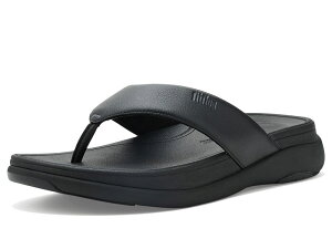 �t�B�b�g�t���b�v �����Y �V���[�Y �T���_�� FitFlop F-Mode Go Toe-Post Sandals All Black �u���b�N