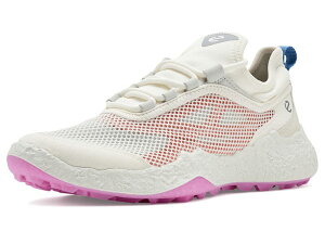 �G�R�[ ���f�B�[�X �V���[�Y �X�j�[�J�[ ���b�V�� ECCO Golf BIOM Hybrid 5 Mesh White/Burnt Cor �z���C�g