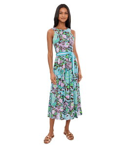 �����[�s�����b�c�@�[ ���f�B�[�X �g�b�v�X �����s�[�X �~�f�B Lilly Pulitzer Gracyn Midi Dress Multi Royal Zoo �}���`�J���[