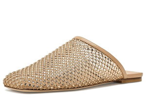 �X�`���A�[�g ���C�c�}�� ���f�B�[�X �V���[�Y �T���_�� �g�[�� Stuart Weitzman Bareitall Shine Mule Adobe