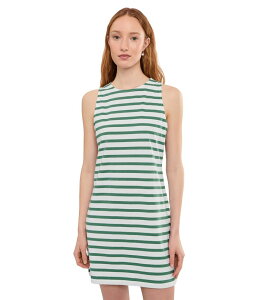 �T���N�`���A���[ ���f�B�[�X �g�b�v�X �����s�[�X Sanctuary On The Yacht Shift Dress Green Juice/Whi �O���[��