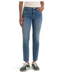 �J�b�g�t�����U�N���X ���f�B�[�X �{�g���X �f�j���p���c �A���N�� KUT from the Kloth Reese High Rise Fab Ankle Straight Raw Hemajor