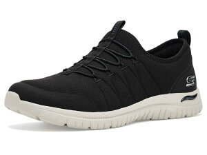�X�P�b�`���[�Y ���f�B�[�X �V���[�Y �X�j�[�J�[ SKECHERS Arch Fit Virtue - Dahlia Black/White �z���C�g