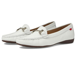 �}�[�N�W���Z�t�j���[���[�N ���f�B�[�X �V���[�Y �X���b�|���E���[�t�@�[ Marc Joseph New York Carteroad Loafer White Grainy �z���C�g