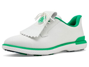 �W�[�t�H�A ���f�B�[�X �V���[�Y �X�j�[�J�[ GFORE Gallivan2r Perforated Kiltie Golf Shoesnow/Clover