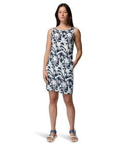 �R�����r�A ���f�B�[�X �g�b�v�X �����s�[�X �v�����g Columbia Chill River? Printedress Collegiate Navy �l�C�r�[