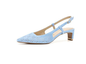 �P�l�X�R�[�� ���f�B�[�X �V���[�Y �q�[�� Kenneth Cole New York Marbella Perf Sky Blue Suede �u���[