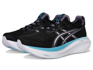 �A�V�b�N�X ���f�B�[�X �V���[�Y �X�j�[�J�[ ASICS GEL-Nimbus 27 Black/Dusk Viol �u���b�N