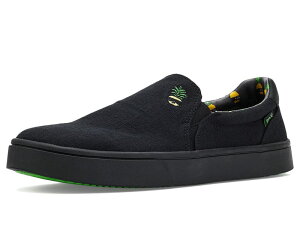 �T�k�[�N �����Y �V���[�Y Sanuk Hava-Shoe Slip-On Black Ben Gravy �u���b�N