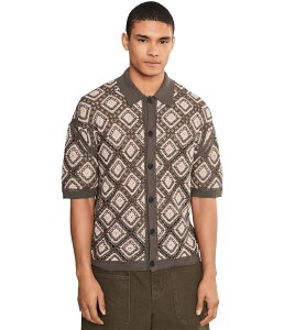�I�[���Z�C���c �����Y �A�E�^�[ �j�b�g�E�Z�[�^�[ �J�[�f�B�K�� Allsaints Morena Short Sleeve Cardigan Pitch Green �O���[��