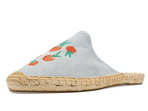 �\���h�X ���f�B�[�X �V���[�Y �T���_�� Soludos Orangesmoking MulespadrilleWo Dolphin Blue �u���[