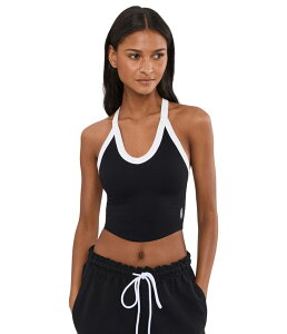 �t���[�s�[�v�� ���f�B�[�X �g�b�v�X �V���c V�l�b�N Fp Movement All Clear V-Neck Color-BlockWo Black/White Com �z���C�g